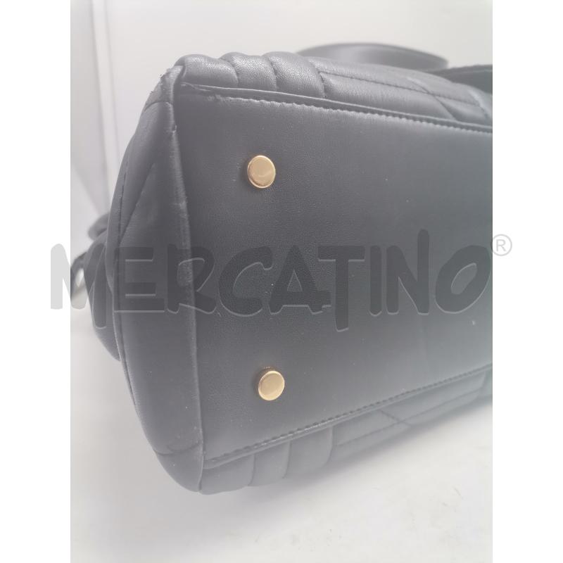 BORSA DONNA LIU JO NERO ECOPELLE | Mercatino dell'Usato Lamezia terme 3