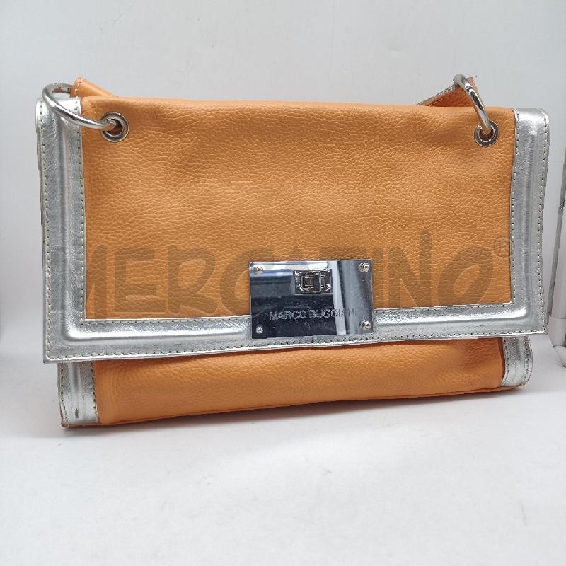 BORSA DONNA MARCO BUGGIANI ARANCIONEVERA PELLE | Mercatino dell'Usato Lamezia terme 1