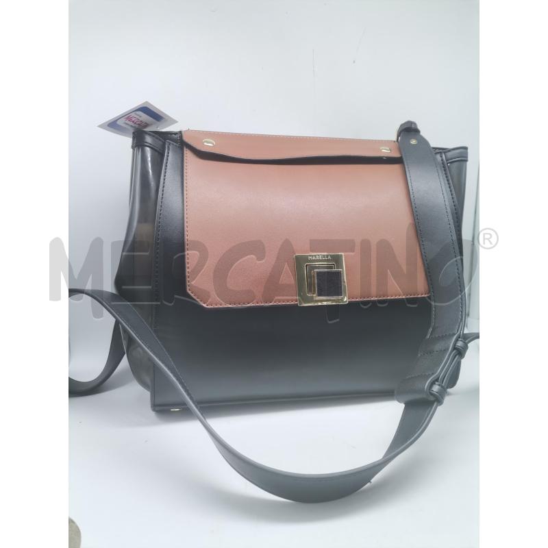 BORSA DONNA MARELLA NERO MARRONE | Mercatino dell'Usato Lamezia terme 1