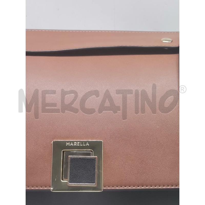 BORSA DONNA MARELLA NERO MARRONE | Mercatino dell'Usato Lamezia terme 2