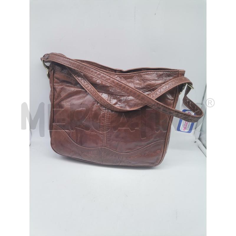 BORSA DONNA MARRONE VERA PELLE VINTAGE | Mercatino dell'Usato Lamezia terme 2