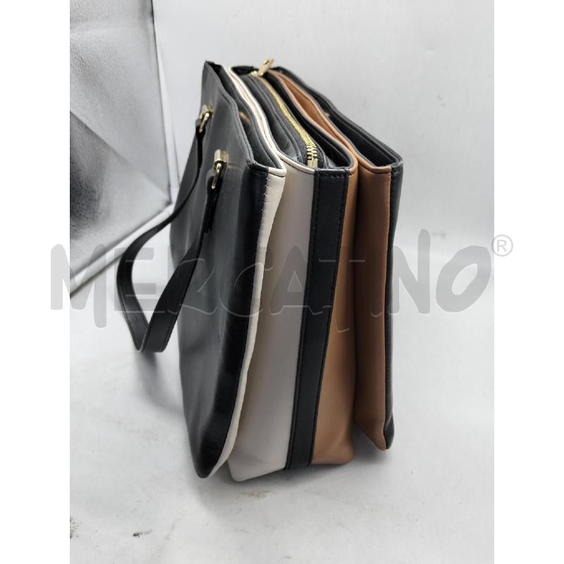 BORSA DONNA MOSCHINO NERO LINEA LOVE  | Mercatino dell'Usato Lamezia terme 2