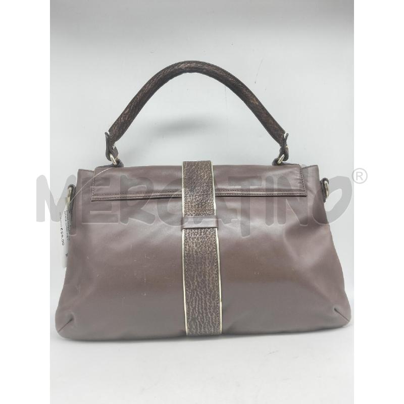 BORSA DONNA POLLINI VINTAGE MARRONE VERA PELLE | Mercatino dell'Usato Lamezia terme 2