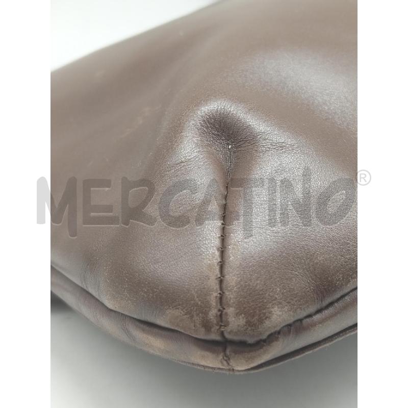 BORSA DONNA POLLINI VINTAGE MARRONE VERA PELLE | Mercatino dell'Usato Lamezia terme 3