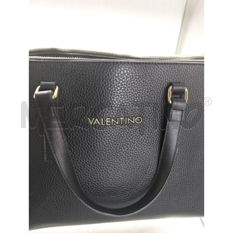 BORSA DONNA VALENTINO NERO ECOPELLE 2 ZIP | Mercatino dell'Usato Lamezia terme 5