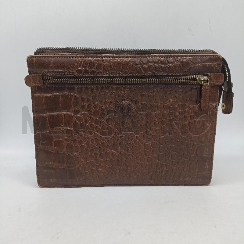 BORSELLO UOMO GIANNI VERSACE MEDUSA PELLE MARTELLATA VINTAGE | Mercatino dell'Usato Lamezia terme 1