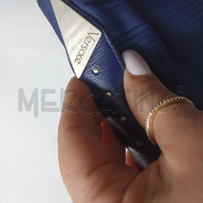 BORSETTA DONNA GIANNI VERSACE VINTAGE BLU | Mercatino dell'Usato Lamezia terme 2