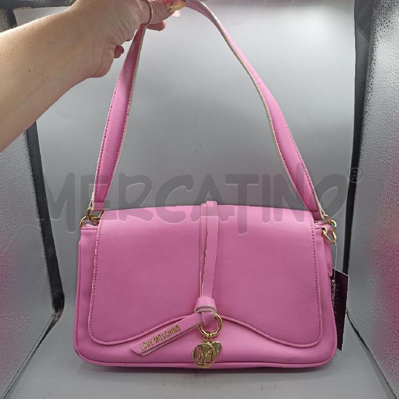BORSETTA DONNA LOVE MOSCHINO ROSA CHARM CUORE | Mercatino dell'Usato Lamezia terme 1