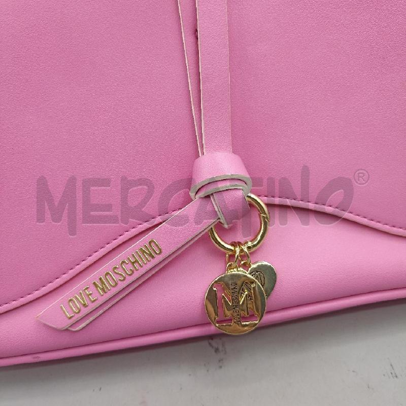 BORSETTA DONNA LOVE MOSCHINO ROSA CHARM CUORE | Mercatino dell'Usato Lamezia terme 2