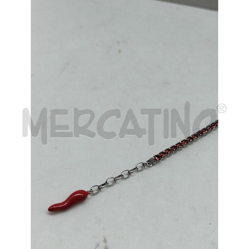 BRACCIALE DONNA BROSWAY TENNIS ROSSO CORNO | Mercatino dell'Usato Lamezia terme 3
