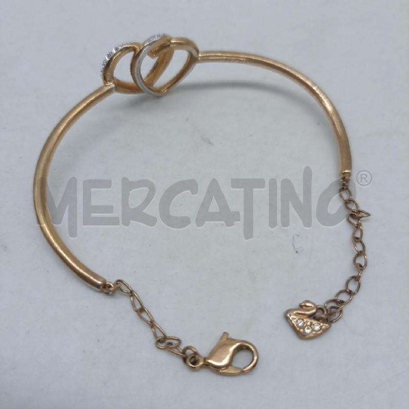BRACCIALE DONNA SWAROVSKI DEAR CURI INTRECCIATI STRASS GOLD ROSA | Mercatino dell'Usato Lamezia terme 4