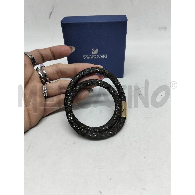 BRACCIALE DONNA SWAROVSKI NERO | Mercatino dell'Usato Lamezia terme 2
