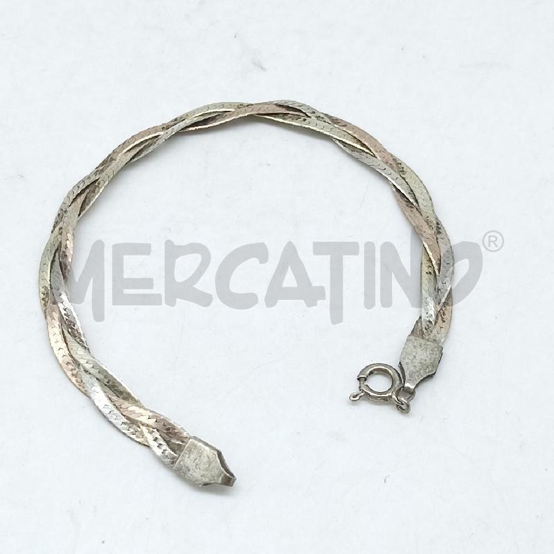 BRACCIALE METALLO PREZIOSO INTRECCIO | Mercatino dell'Usato Lamezia terme 1