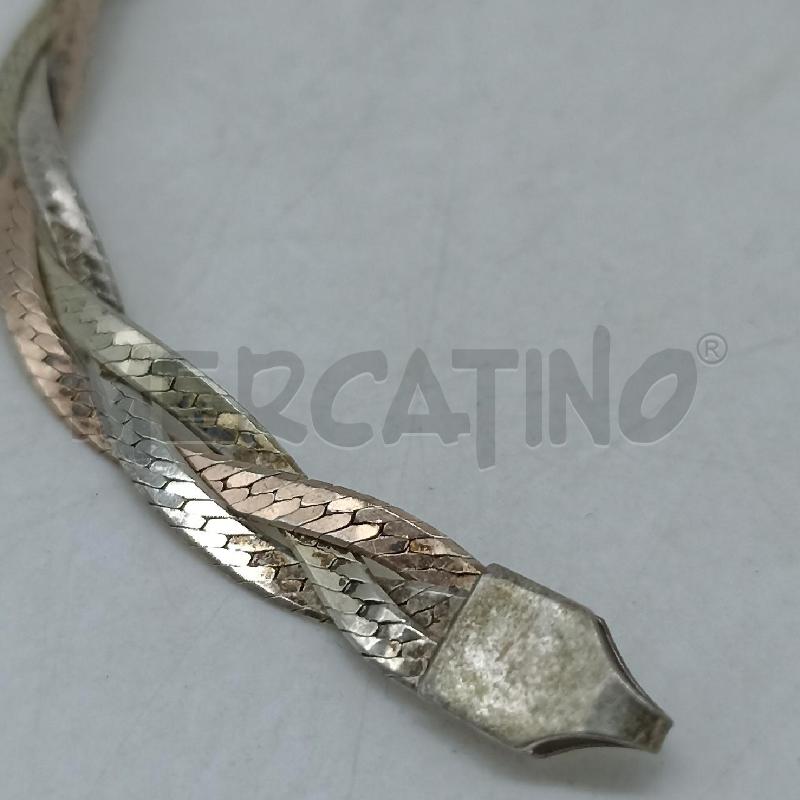 BRACCIALE METALLO PREZIOSO INTRECCIO | Mercatino dell'Usato Lamezia terme 2
