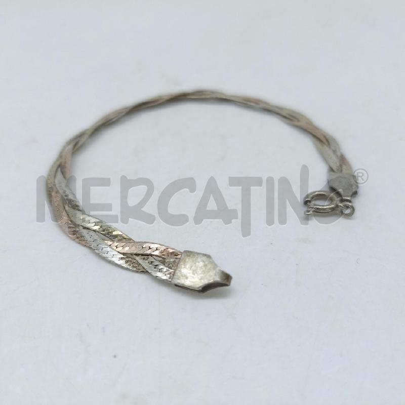 BRACCIALE METALLO PREZIOSO INTRECCIO | Mercatino dell'Usato Lamezia terme 3