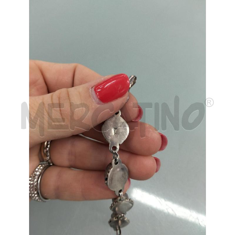 BRACCIALE METALLO PREZIOSO PIETRE BLU  | Mercatino dell'Usato Lamezia terme 4