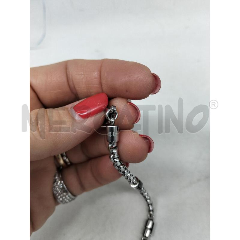 BRACCIALE UOMO 4US CESARE PACIOTTI ACCIAIO MAGLIA STILE VENEZIANO | Mercatino dell'Usato Lamezia terme 3