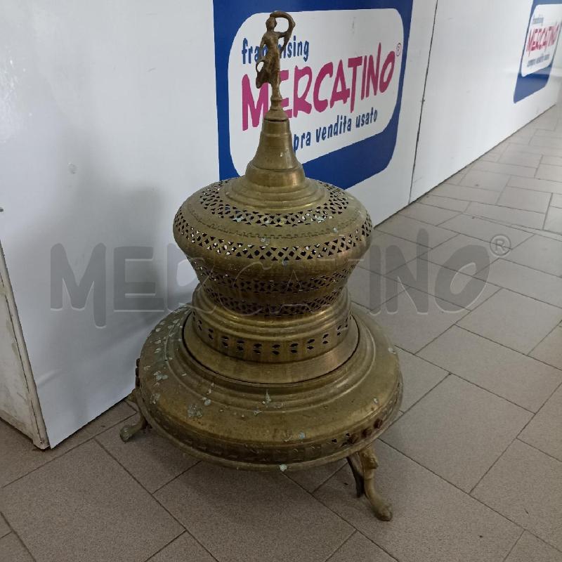 BRACIERE OTTONE ANTICO + COPERCHIO | Mercatino dell'Usato Lamezia terme 1