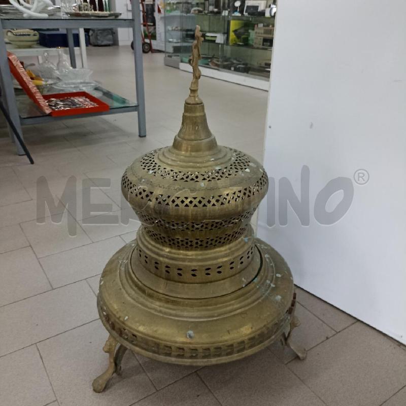 BRACIERE OTTONE ANTICO + COPERCHIO | Mercatino dell'Usato Lamezia terme 2