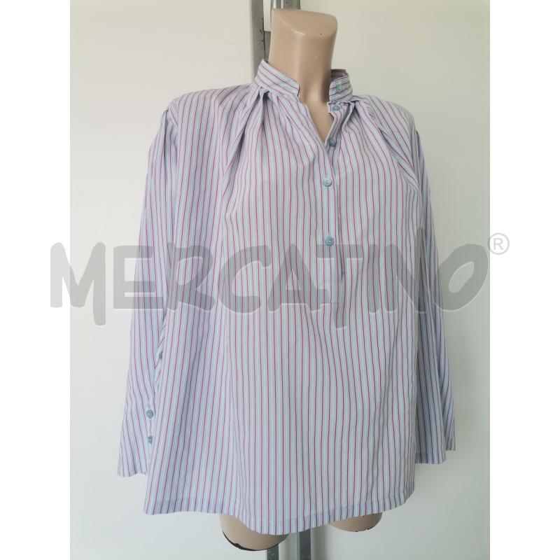 CAMICIA DONNA ALBERTA FERRETTI CELESTE ROSSO | Mercatino dell'Usato Lamezia terme 1