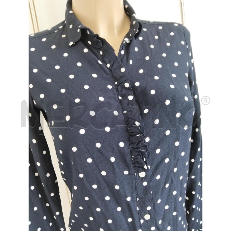 CAMICIA DONNA EMMA MARELLA BLU A POIS ROUGE | Mercatino dell'Usato Lamezia terme 2