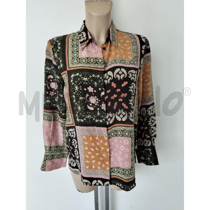 CAMICIA DONNA MARELLA VERDE MUTLICOLR FANTASIA 100 SETA | Mercatino dell'Usato Lamezia terme 1