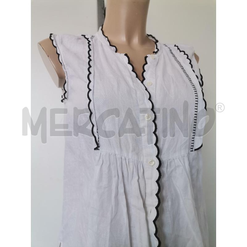 CAMICIA DONNA MAX MARA WEEKEND BIANCO BEIGE 100 LINO | Mercatino dell'Usato Lamezia terme 2