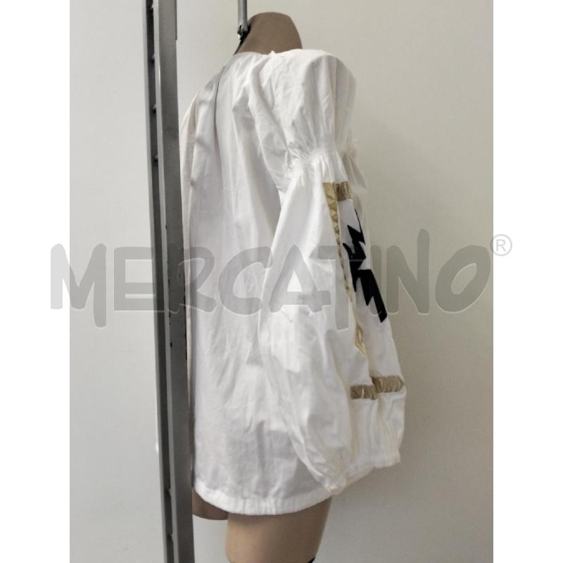 CAMICIA DONNA THE EDITOR BIANCO PERLINE FRANGE | Mercatino dell'Usato Lamezia terme 3
