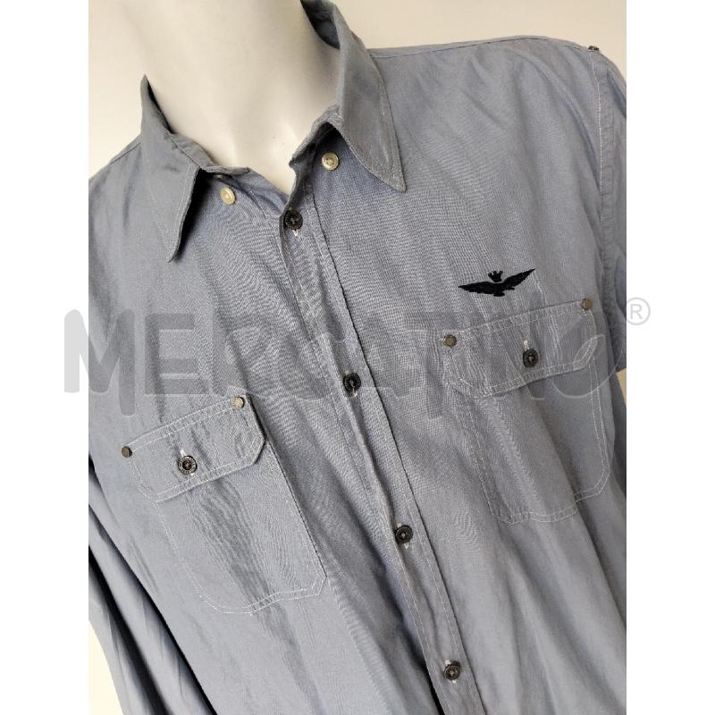 CAMICIA UOMO AERONAUTICA MILITARE AZZURRO | Mercatino dell'Usato Lamezia terme 2