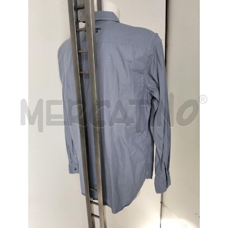 CAMICIA UOMO AERONAUTICA MILITARE AZZURRO | Mercatino dell'Usato Lamezia terme 3