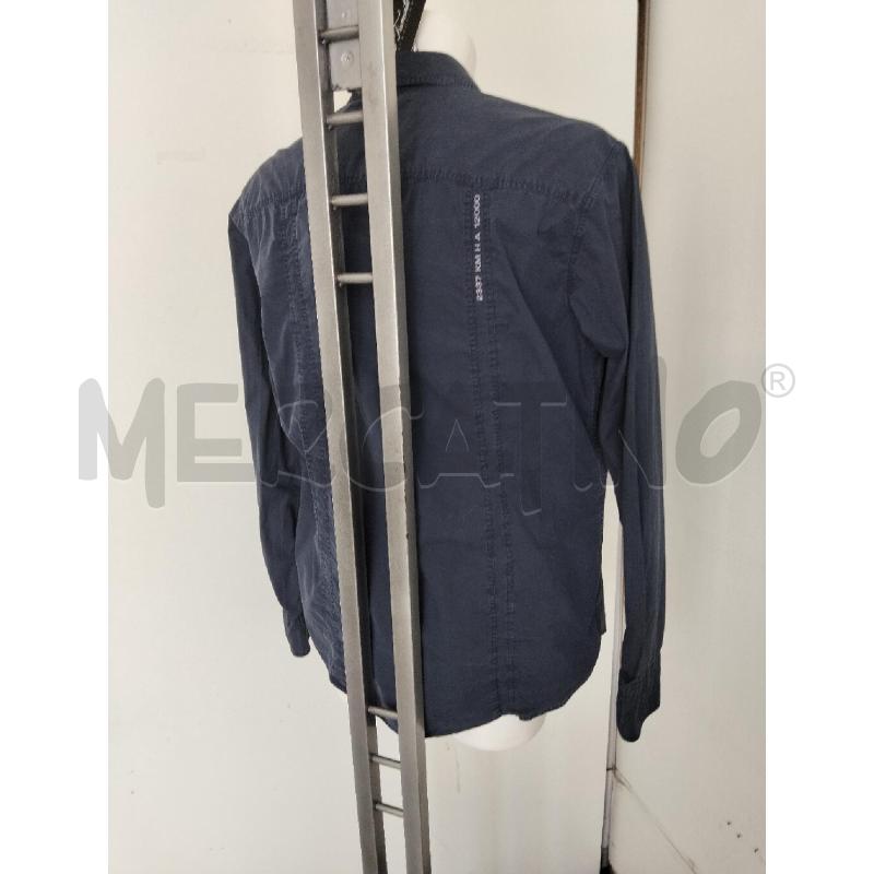CAMICIA UOMO AERONAUTICA MILITARE BLU  | Mercatino dell'Usato Lamezia terme 3