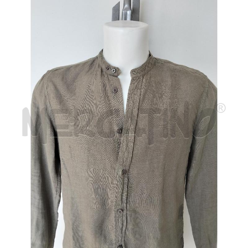 CAMICIA UOMO BLAUER VERDE LINO  COREANA | Mercatino dell'Usato Lamezia terme 2