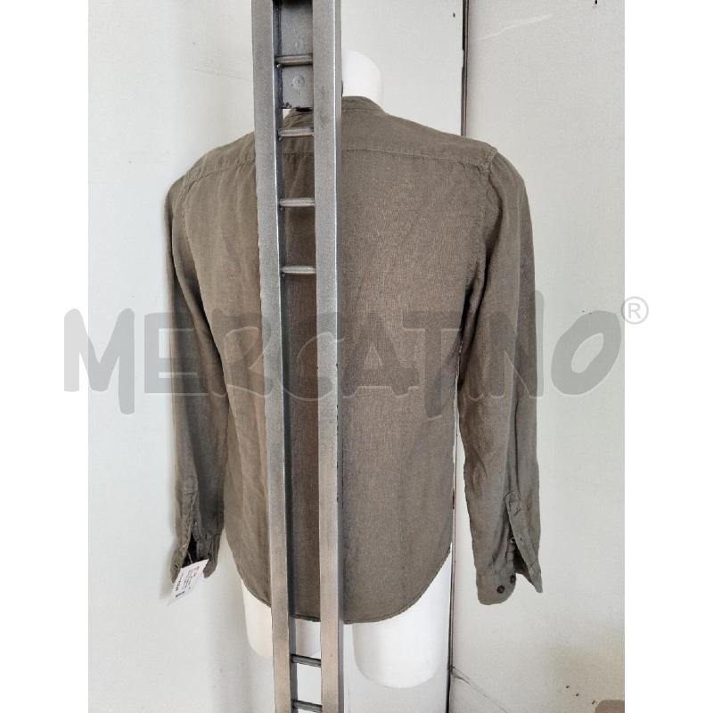 CAMICIA UOMO BLAUER VERDE LINO  COREANA | Mercatino dell'Usato Lamezia terme 4