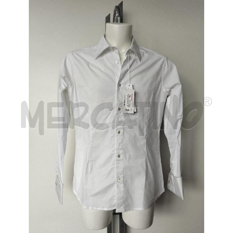 CAMICIA UOMO DANIELE ALESSANDRINI BIANCO NUOVO | Mercatino dell'Usato Lamezia terme 1