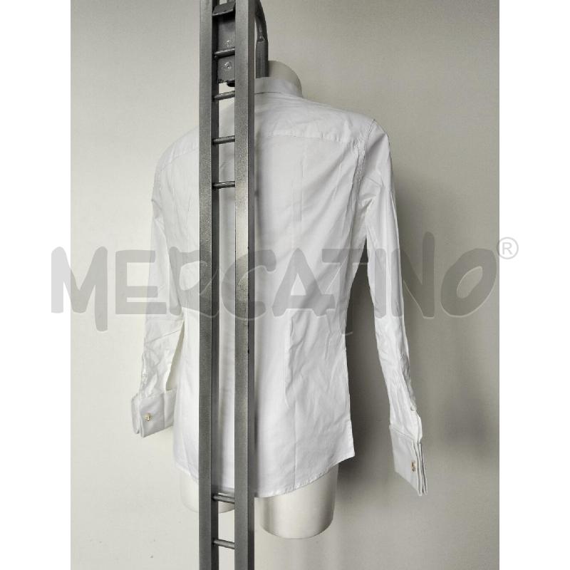 CAMICIA UOMO DANIELE ALESSANDRINI BIANCO NUOVO | Mercatino dell'Usato Lamezia terme 3