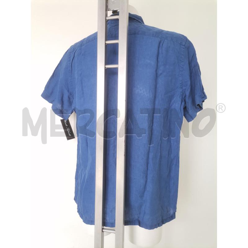 CAMICIA UOMO LACOSTE BLU ELETTRICO 100 LINO  | Mercatino dell'Usato Lamezia terme 3