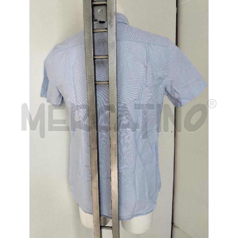 CAMICIA UOMO LACOSTE MEZZA MANCIA AZZURRO | Mercatino dell'Usato Lamezia terme 3