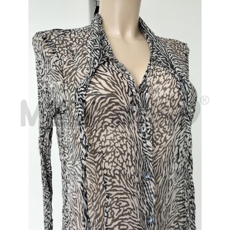 CAMICIA UOMO LUISA SPAGNOLI BEIG NERO 100SETA | Mercatino dell'Usato Lamezia terme 2