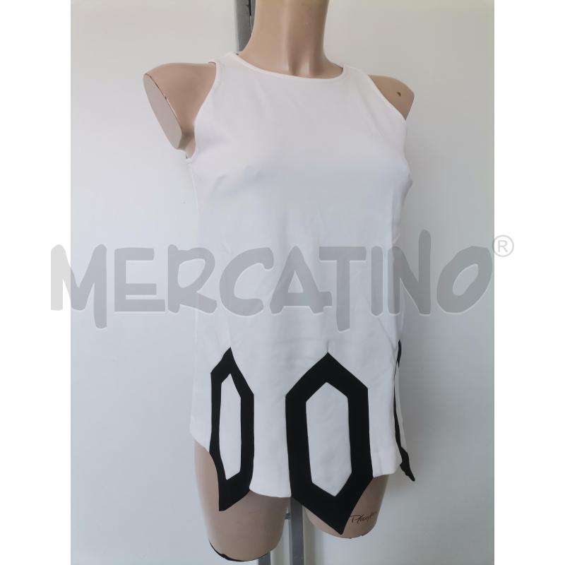 CANOTTA DONNA 1-ONE NERI BIANCO | Mercatino dell'Usato Lamezia terme 1
