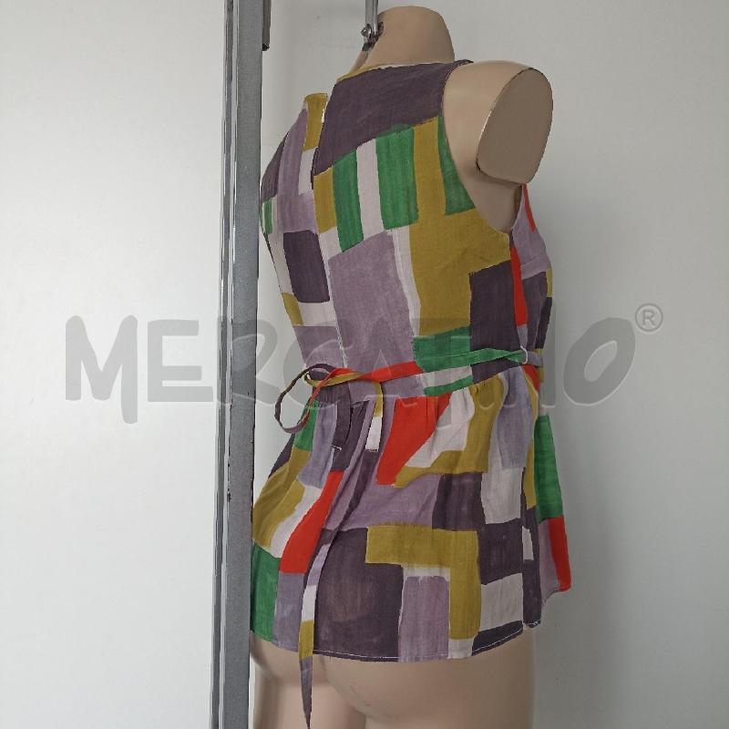 CANOTTA DONNA INTREND ARANCIONE GRIGIO VIOLA | Mercatino dell'Usato Lamezia terme 3