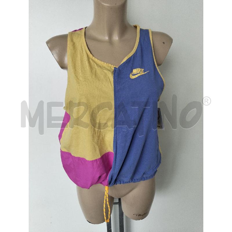 CANOTTA DONNA NIKE GIALLO VIOLA FUXIA  | Mercatino dell'Usato Lamezia terme 1
