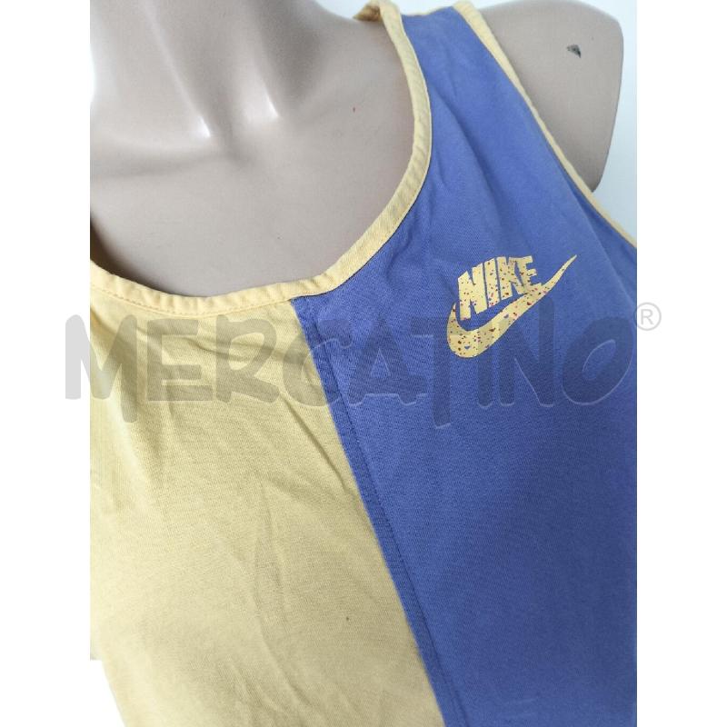 CANOTTA DONNA NIKE GIALLO VIOLA FUXIA  | Mercatino dell'Usato Lamezia terme 2