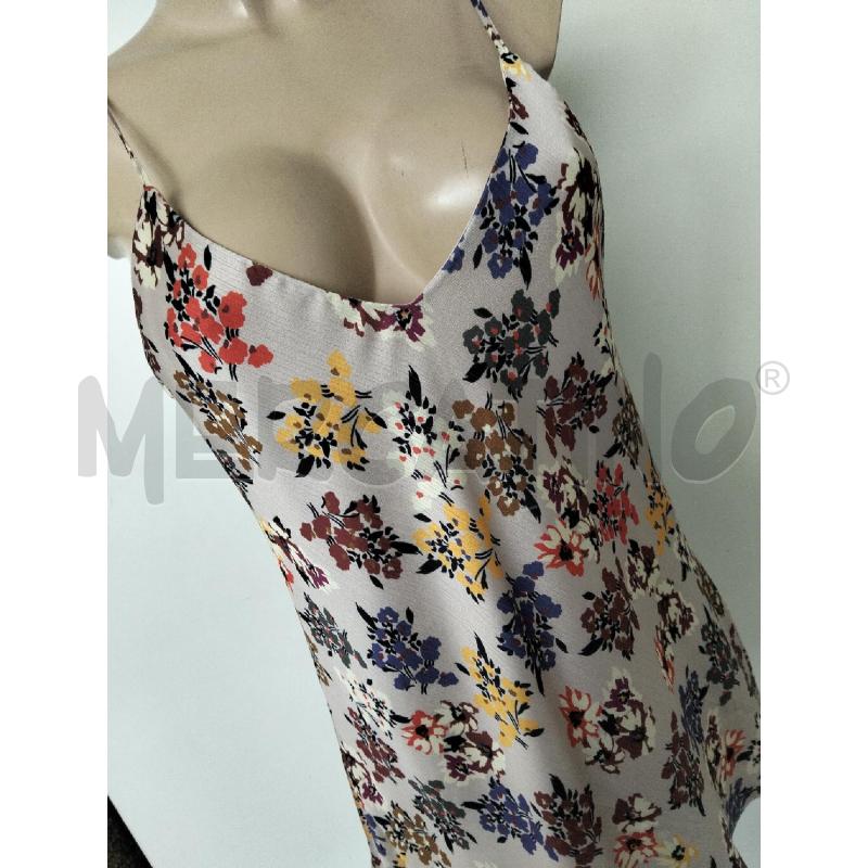 CANOTTA DONNA SANDRO FERRONE BIEGE FIORI | Mercatino dell'Usato Lamezia terme 2