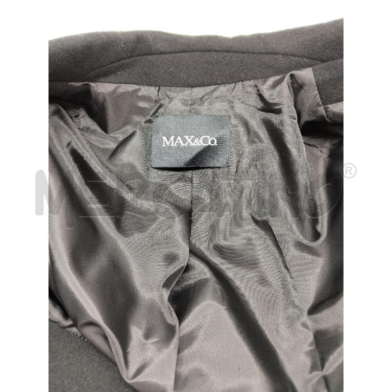 CAPPOTTO DONNA MAX&CO NERO 3QUARTI LANA | Mercatino dell'Usato Lamezia terme 4