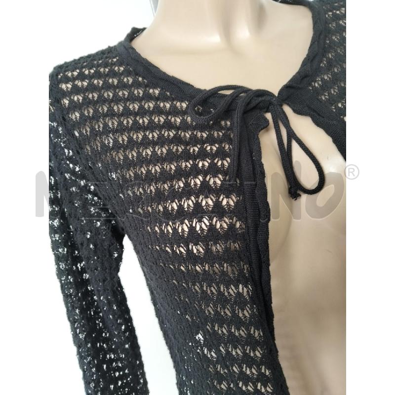 CARDIGAN DONNA SANDRO FERRONE NERO FOLO FORATO | Mercatino dell'Usato Lamezia terme 2