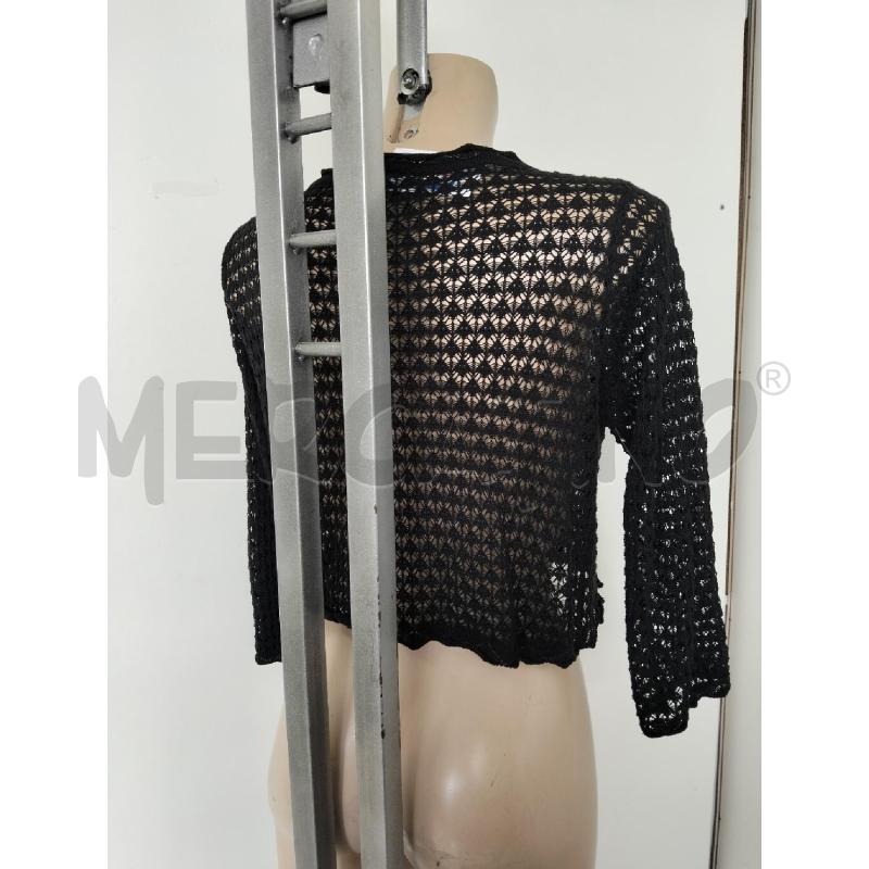 CARDIGAN DONNA SANDRO FERRONE NERO FOLO FORATO | Mercatino dell'Usato Lamezia terme 3