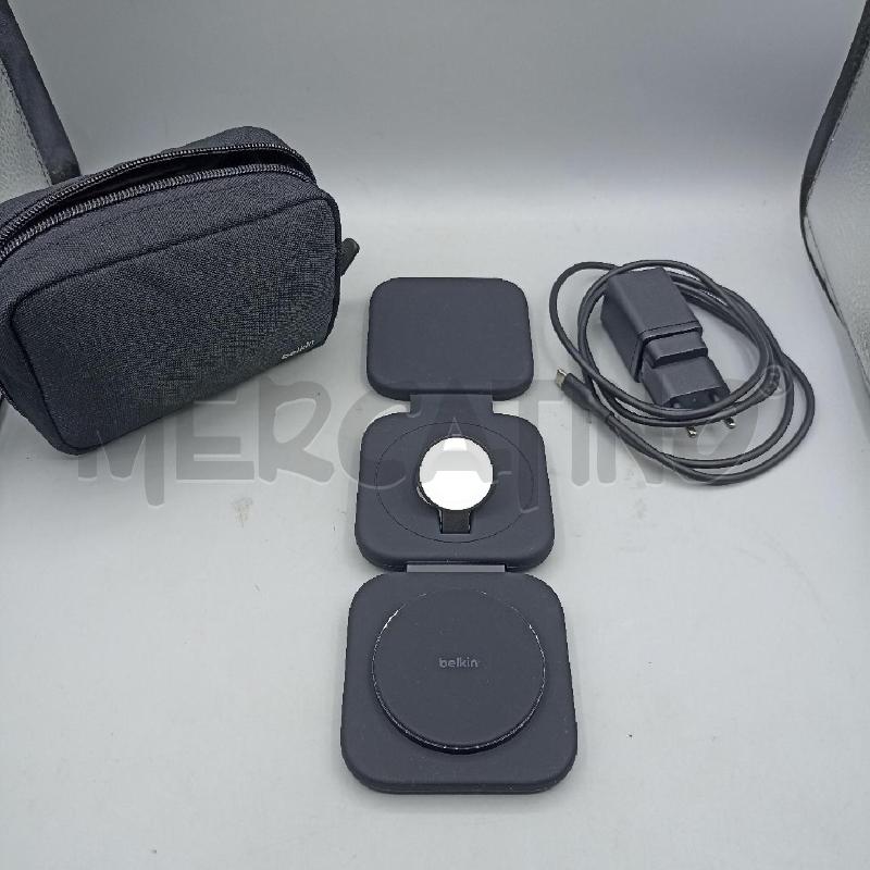 CARICATORE 3 IN 1 BELKIN NERO + CUSTODIA | Mercatino dell'Usato Lamezia terme 1