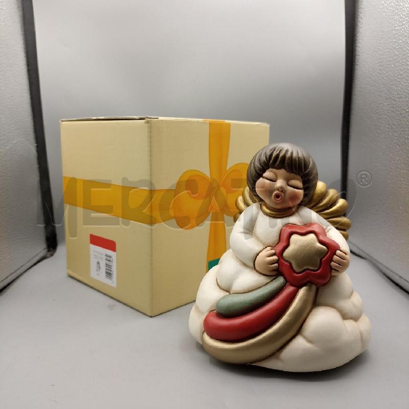 CARILLON THUN ANGELO CON STELLA COMETA ARCOBALENO IN CERAMICA | Mercatino dell'Usato Lamezia terme 1