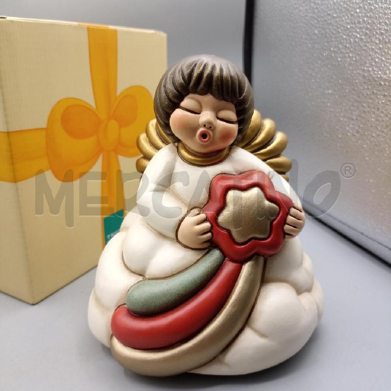 CARILLON THUN ANGELO CON STELLA COMETA ARCOBALENO IN CERAMICA | Mercatino dell'Usato Lamezia terme 2