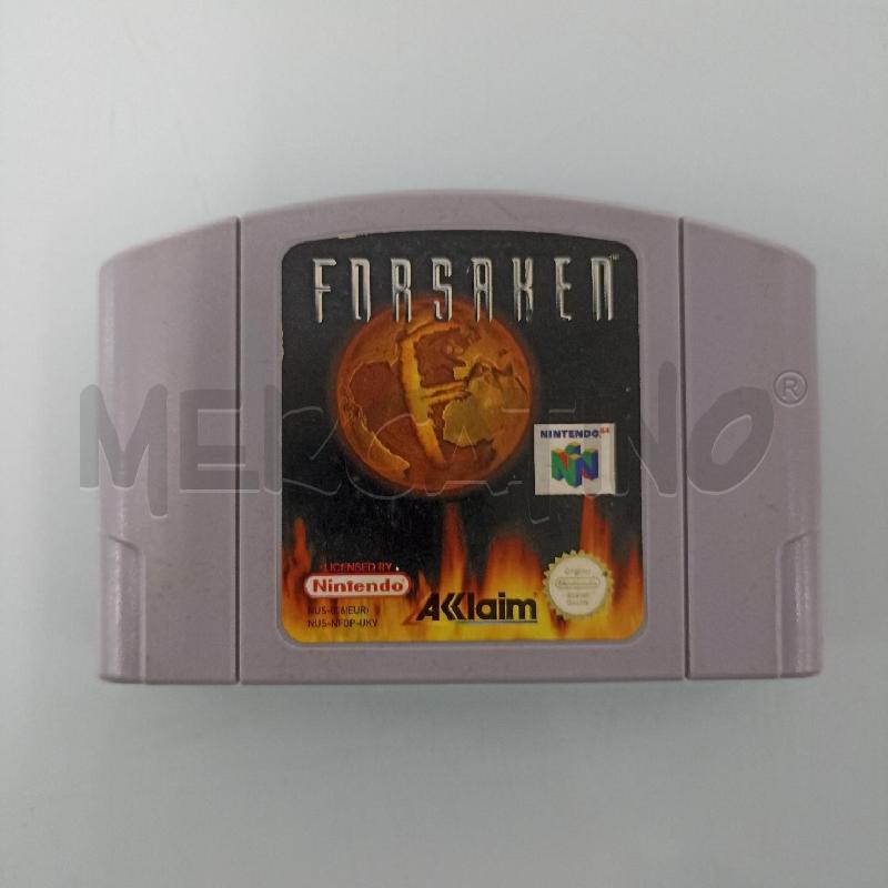 CARTUCCIA FORSAKEN NINTENDO 64 | Mercatino dell'Usato Lamezia terme 1